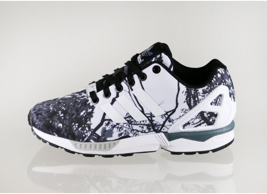 adidas zx flux femme noir et blanc